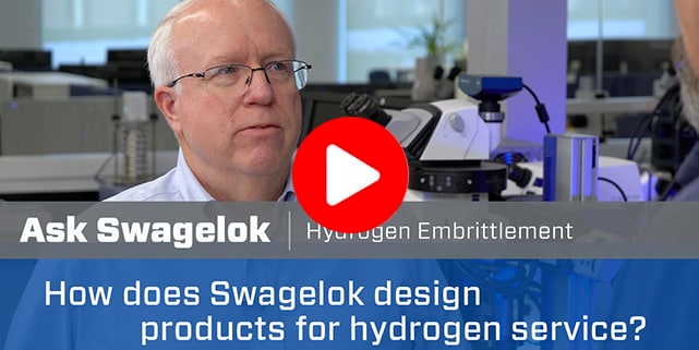 Как Swagelok разрабатывает свою продукцию для водородной среды?я.